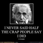 einstein crap