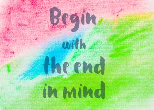 Begin with the end in mind. Start with your goal, working BACKWARDS to take side hustle to full time income