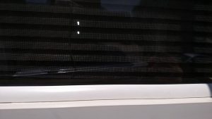 Hail Damage to Window Bead Repaired $10 