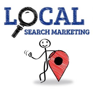 local business on page one of Google